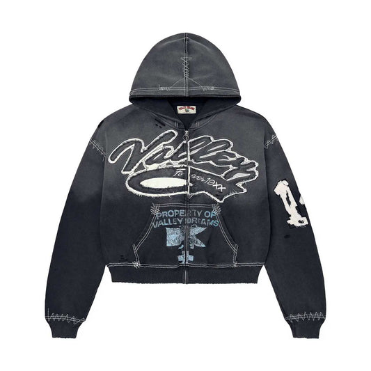 Vale Forever Vale Forever Religion Zip Up Hoodie Black