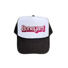 Load image into Gallery viewer, Boneyard Glitter Trucker Hat
