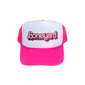 Boneyard Glitter Trucker Hat