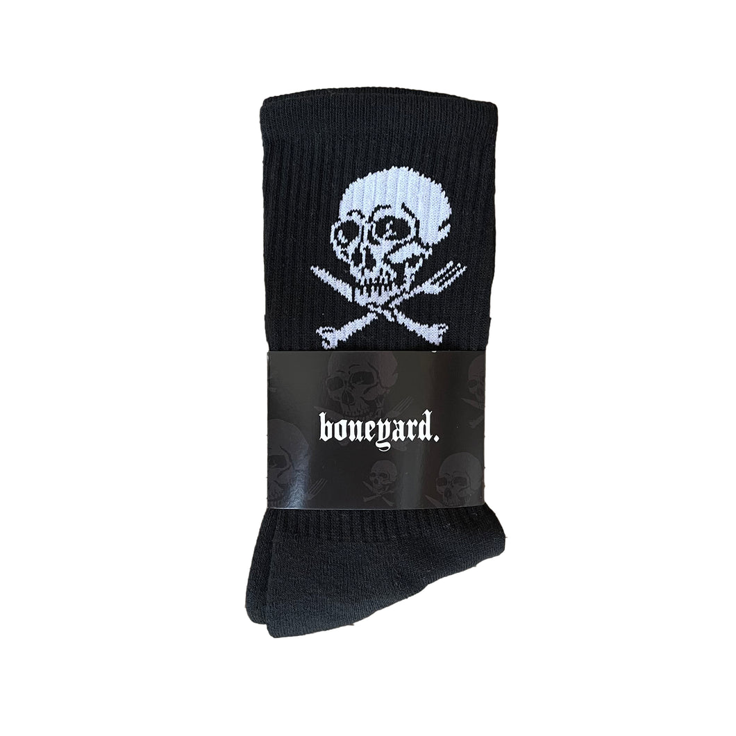 Boneyard Skull Socks
