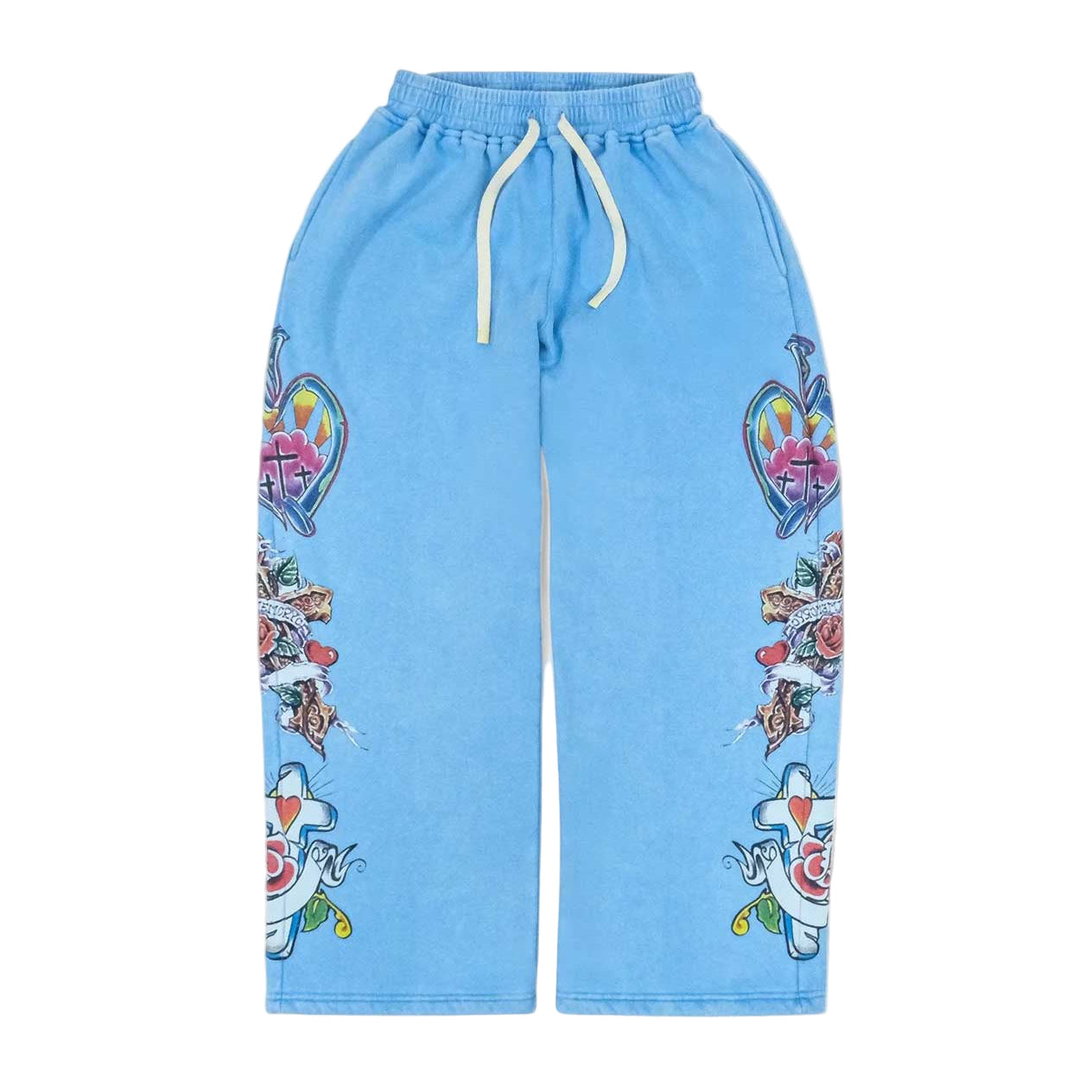 We Are Righteous Risen King Sweatpants - Blue