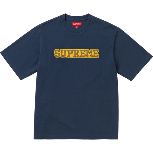 Supreme Satin Applique Top S/S - Sz M