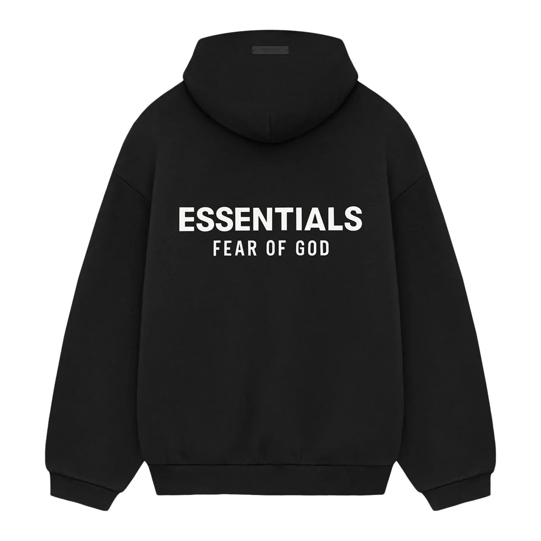 Essentials Hoodie - Black/White