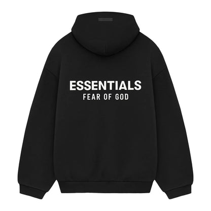 Essentials Hoodie - Black/White
