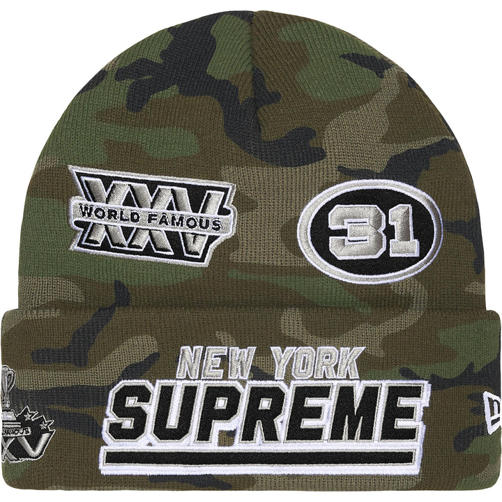 Supreme New Era Football Beanie - Camo