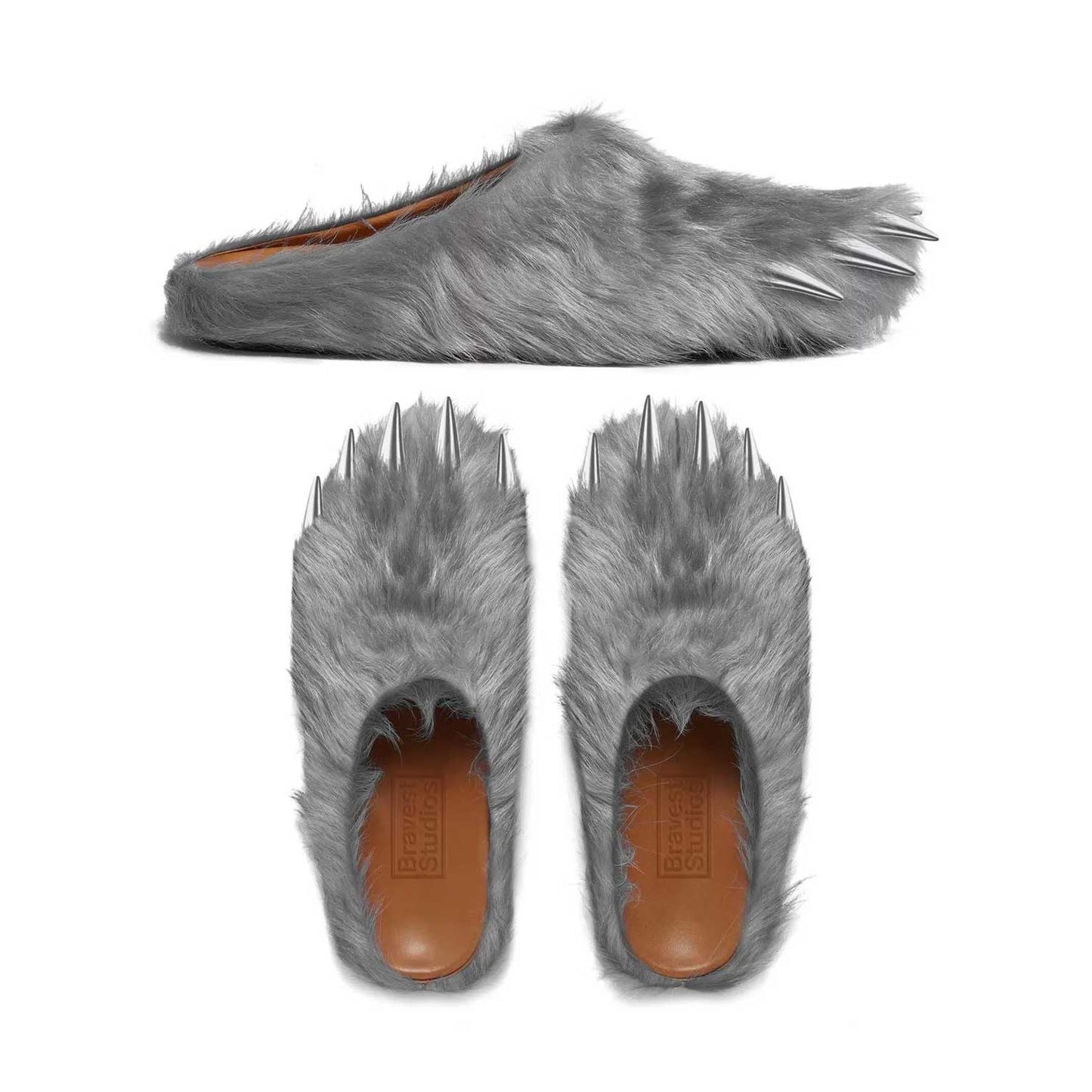 Bravest Studios Bear Claw Mule Grey