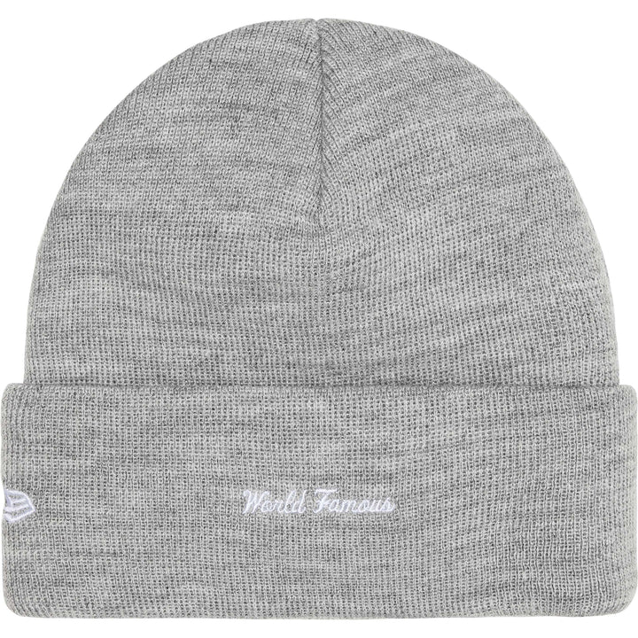 Supreme Box Logo Beanie FW25 - Heather Grey