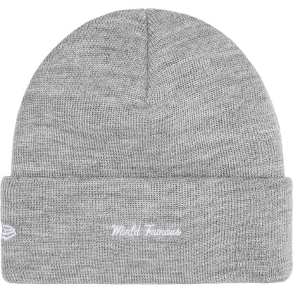 Supreme Box Logo Beanie FW25 - Heather Grey
