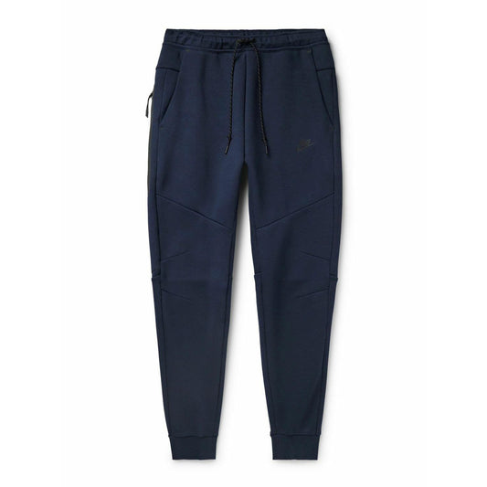 Nike Tech Fleece Navy Blue Joggers - Sz L