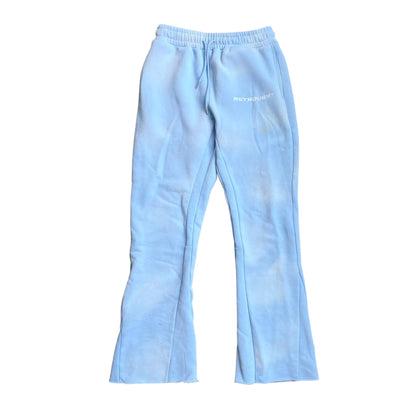 RetroVert Blue Washed Flare Pants