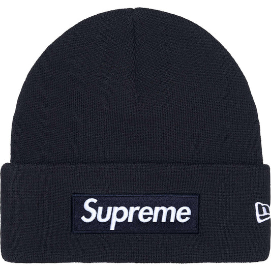 Supreme Box Logo Beanie FW25 - Navy