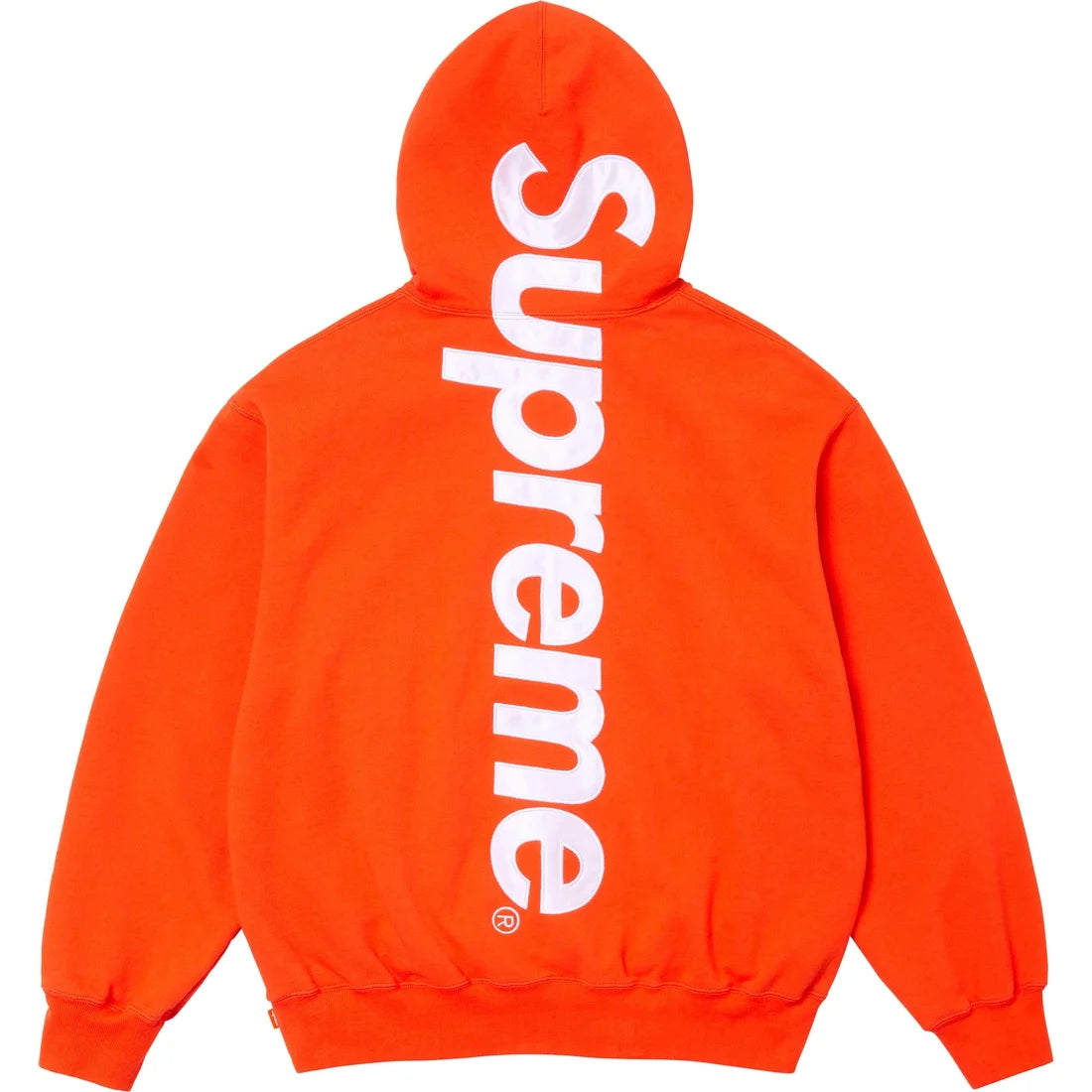 Supreme Satin Hooded Sweatshirt - Sz L