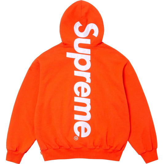 Supreme Satin Hooded Sweatshirt - Sz L