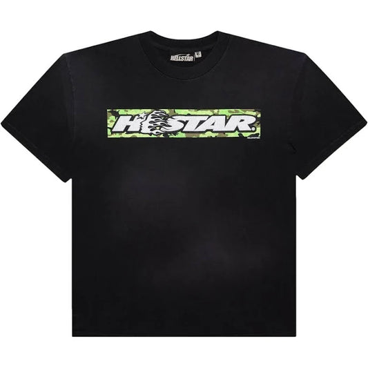 Hellstar Box Logo T-shirt Black