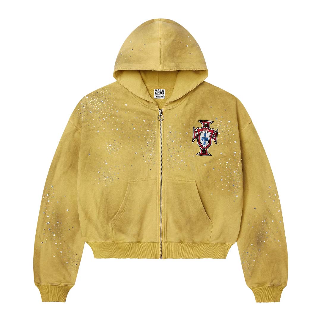 Vale Forever Sun Cluster Zip Up - Yellow