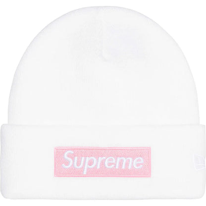 Supreme Box Logo Beanie FW25 - White