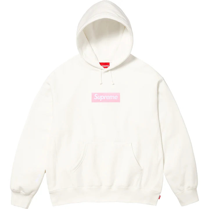 Supreme Box Logo Hoodie FW25 - White