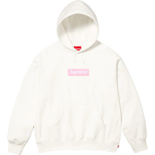 Supreme Box Logo Hoodie FW25 - White