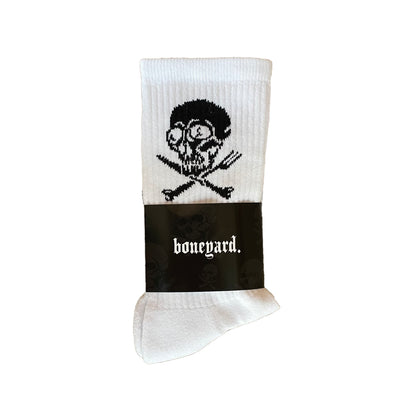 Boneyard Skull Socks