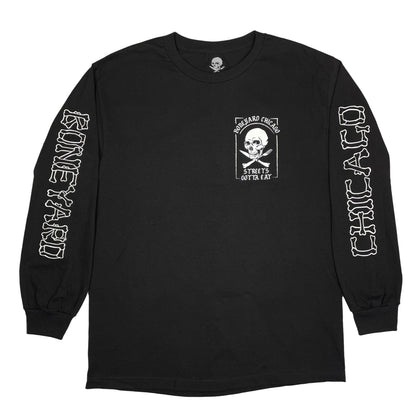 Boneyard Gang T LS (Black White)